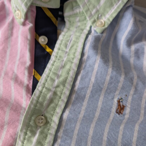 Ralph Lauren striped button down shirt - Picture 2 of 6
